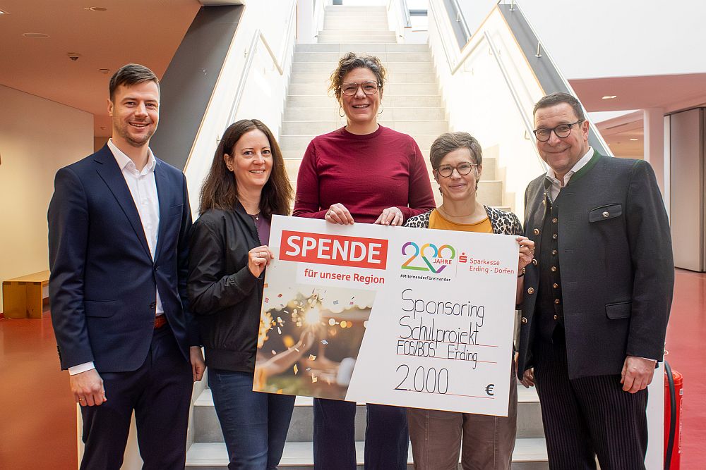 Spendenübergabe Stärkenworkshop 2026