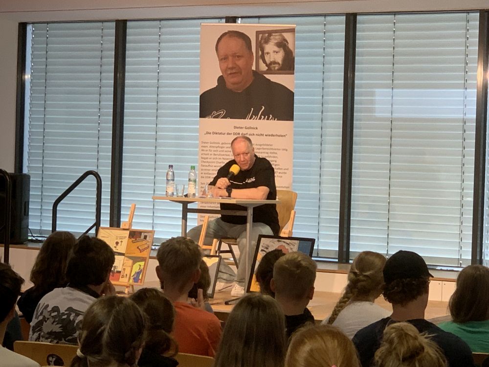 Dieter Gollnick erzählt von seinem Schicksal als politischer Häftling in der DDR