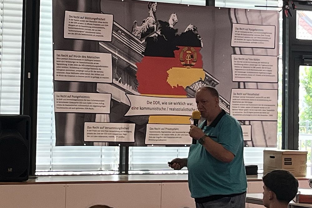 Dieter Gollnick erzählt von seinem Schicksal als „politischer Häftling“ in der DDR.